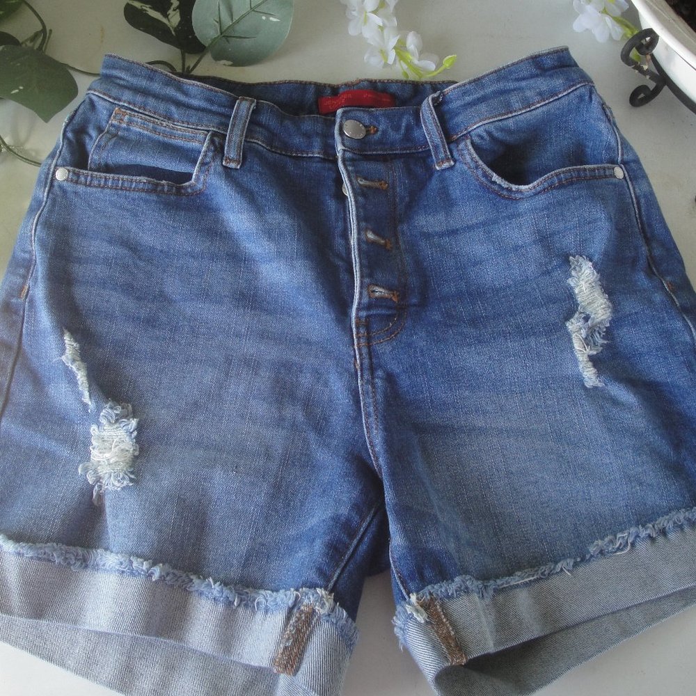 Jennifer Lopez High Rise Denim shorts